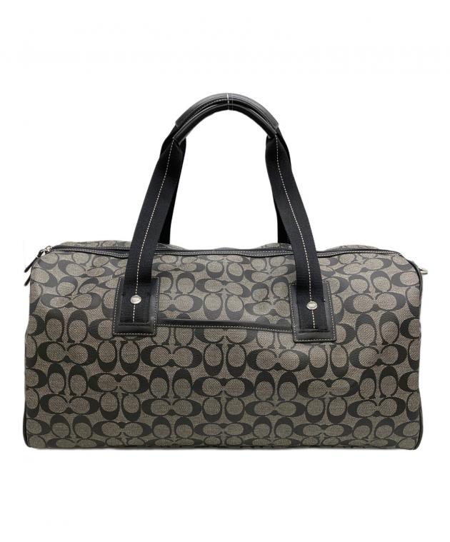 中古・古着通販】COACH (コーチ) F77278 シグネチャー ボストンバッグ
