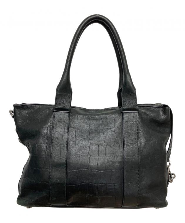 未使用　JIMMY CHOO トートバッグ 中古・古着通販】JIMMY CHOO (ジミーチュウ) トートバッグ ブラック