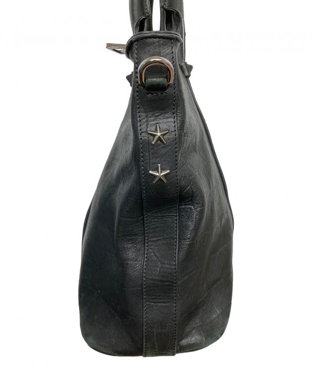 中古・古着通販】JIMMY CHOO (ジミーチュウ) トートバッグ ブラック