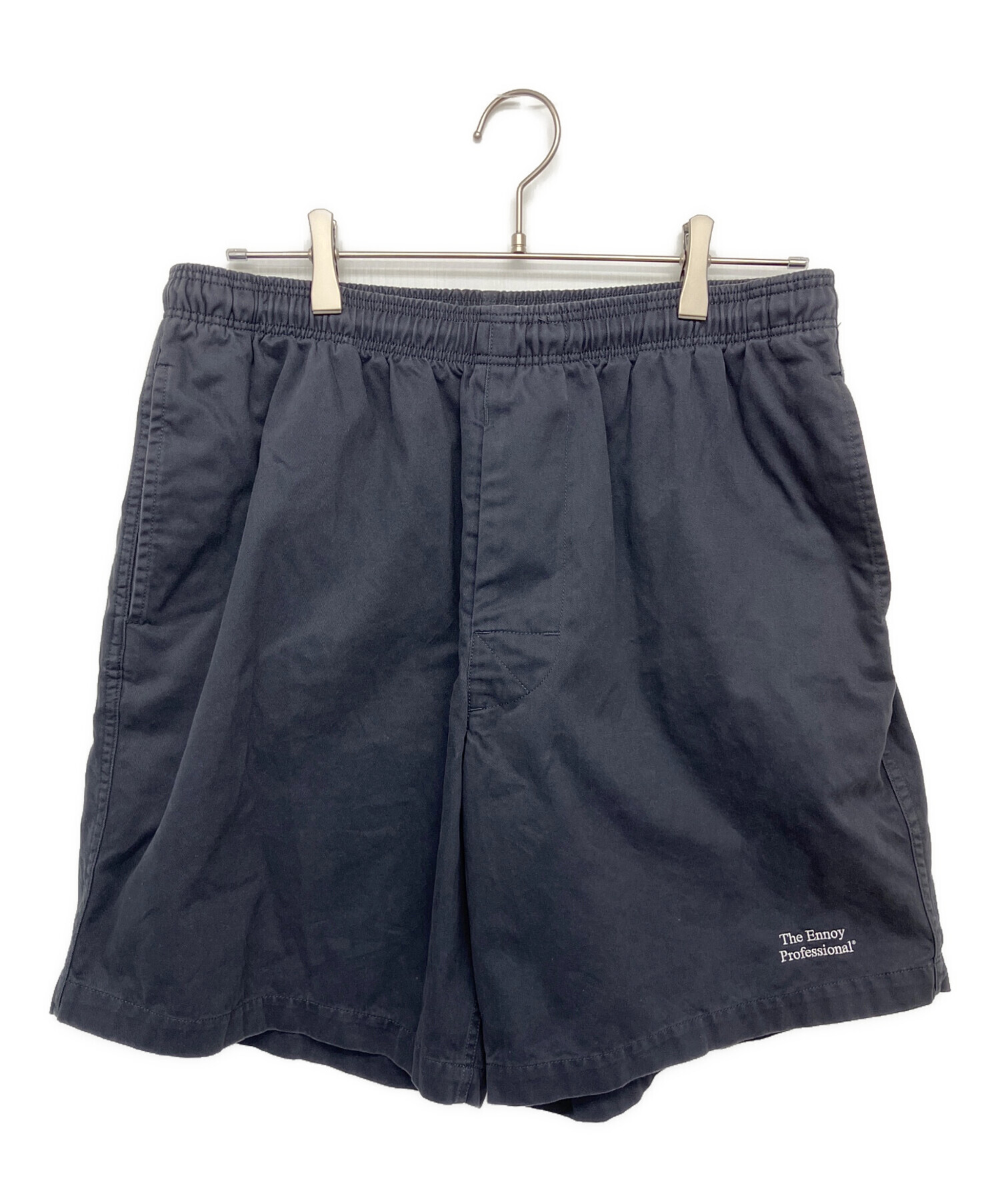 ENNOY エンノイ ハーフパンツ BLACK 中古・古着通販】ENNOY (エンノイ) ハーフパンツ グレー サイズ:L