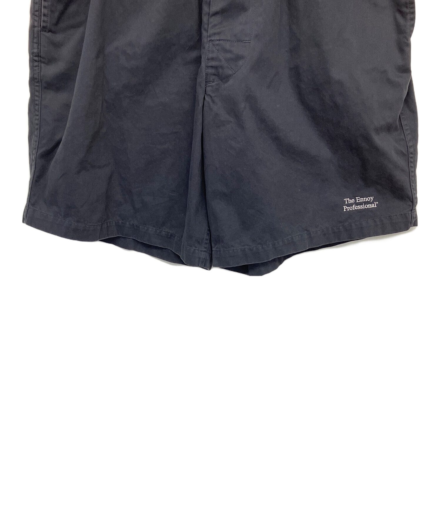 ENNOY エンノイ ハーフパンツ BLACK 中古・古着通販】ENNOY (エンノイ) ハーフパンツ グレー サイズ:L