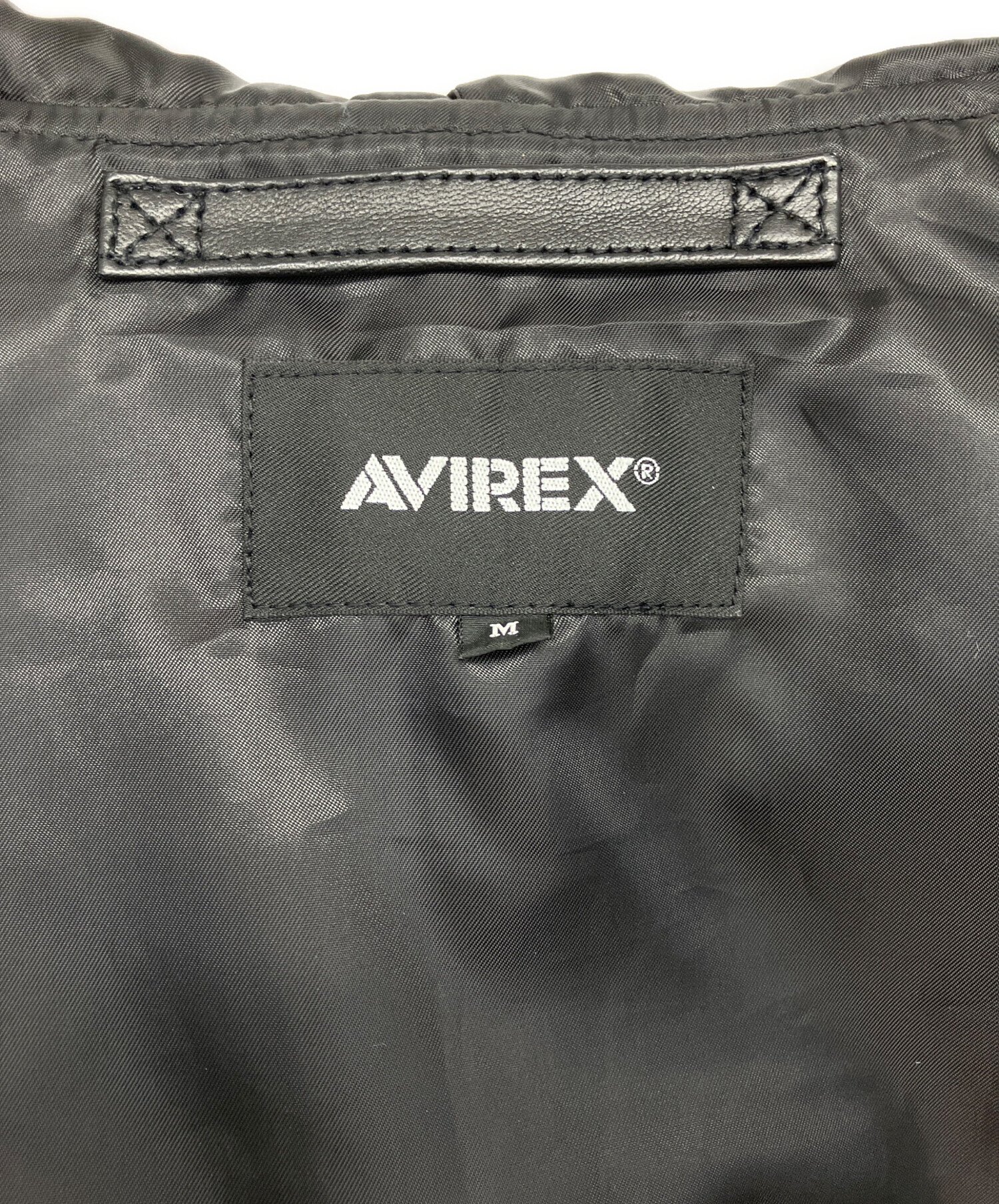 中古・古着通販】AVIREX (アヴィレックス) ラムレザージャケット
