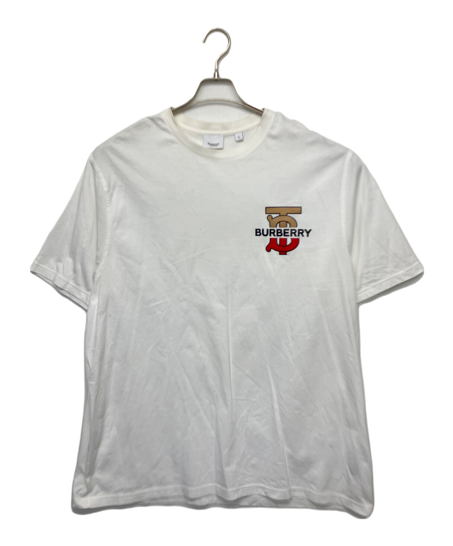 中古・古着通販】BURBERRY (バーバリー) 半袖カットソー ホワイト 