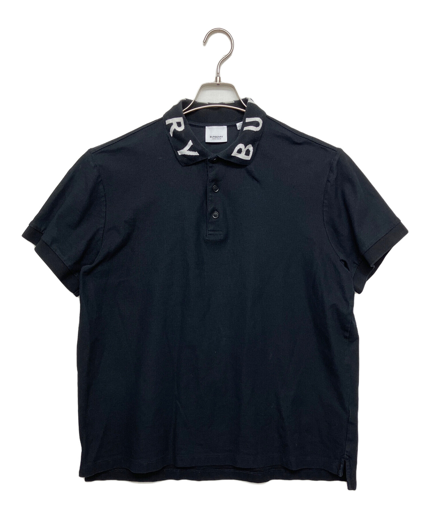 新品未使用タグ付▲Burberry バーバリー ポロシャツ 紺 80s～90s 中古・古着通販】BURBERRY (バーバリー) ポロシャツ ブラック サイズ