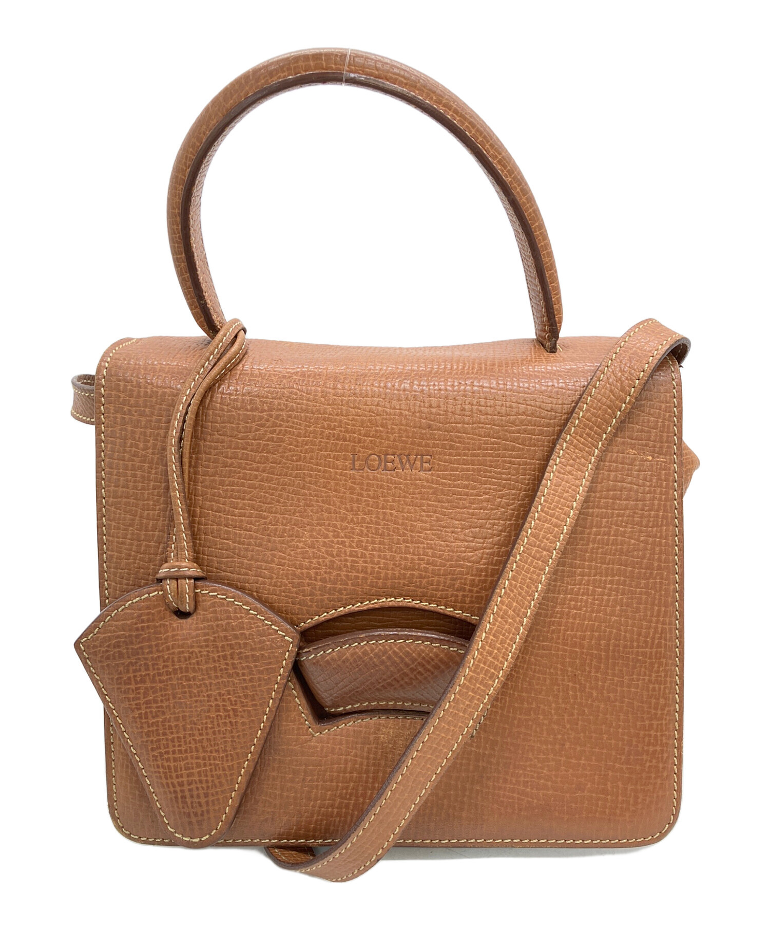 中古・古着通販】LOEWE (ロエベ) バルセロナ 2WAYバッグ オールド