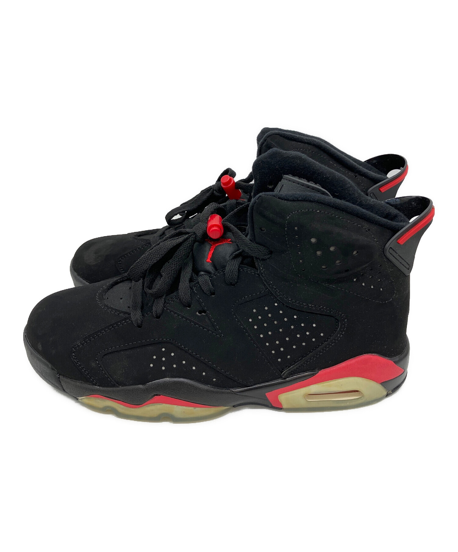 中古・古着通販】NIKE (ナイキ) AIR JORDAN 6 RETRO BLACK ブラック 