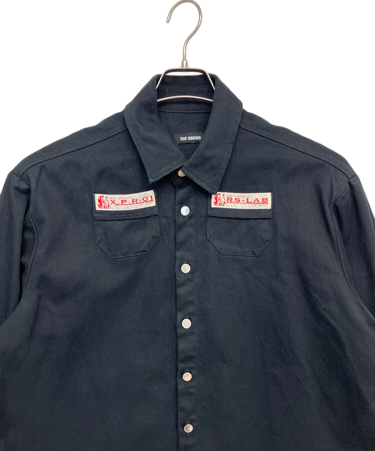 中古・古着通販】RAF SIMONS (ラフシモンズ) Slim Fit Denim Shirt 中古・古着通販】RAF SIMONS (ラフシモンズ) Slim Fit Denim Shirt