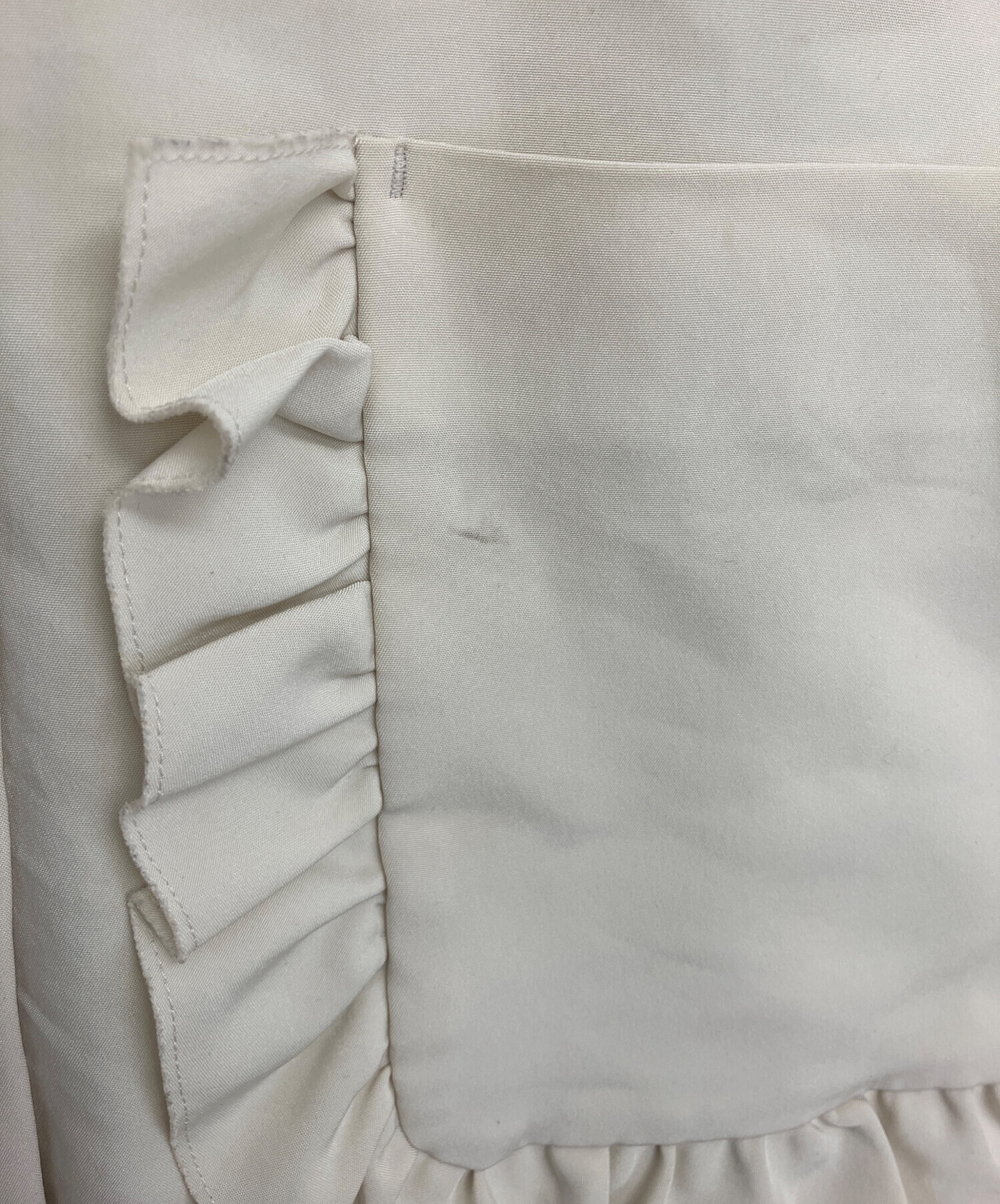 中古・古着通販】YORI (ヨリ) ノースリーブシャツ ベージュ サイズ 