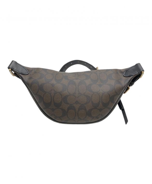中古・古着通販】COACH (コーチ) シグネチャー ボディバッグ ブラウン