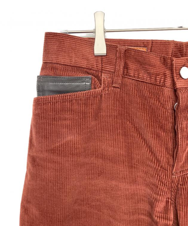 中古・古着通販】HERMES (エルメス) コーデュロイパンツ ブラウン