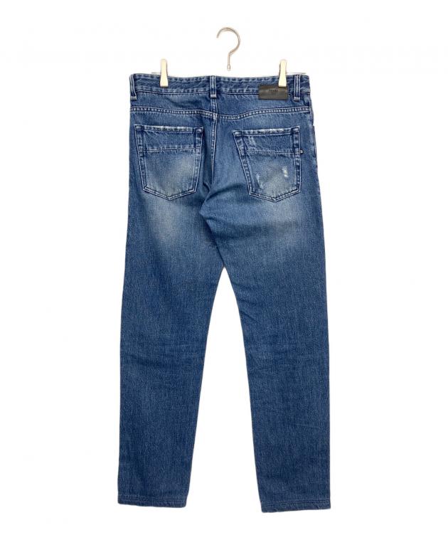 中古・古着通販】FENDI (フェンディ) デニムパンツ ネイビー サイズ