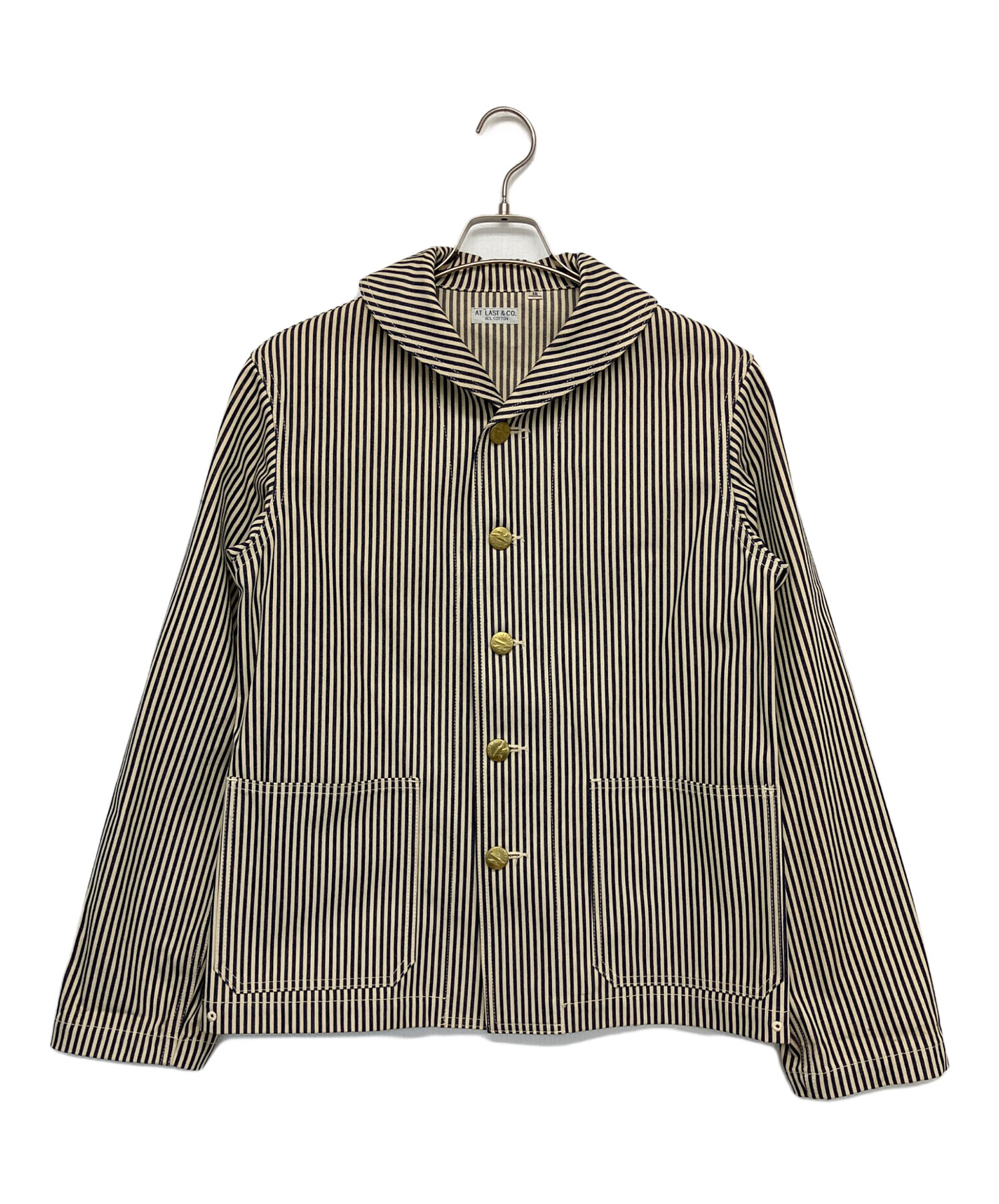 中古・古着通販】ATLAST & CO (アットラスト) カバーオール ベージュ