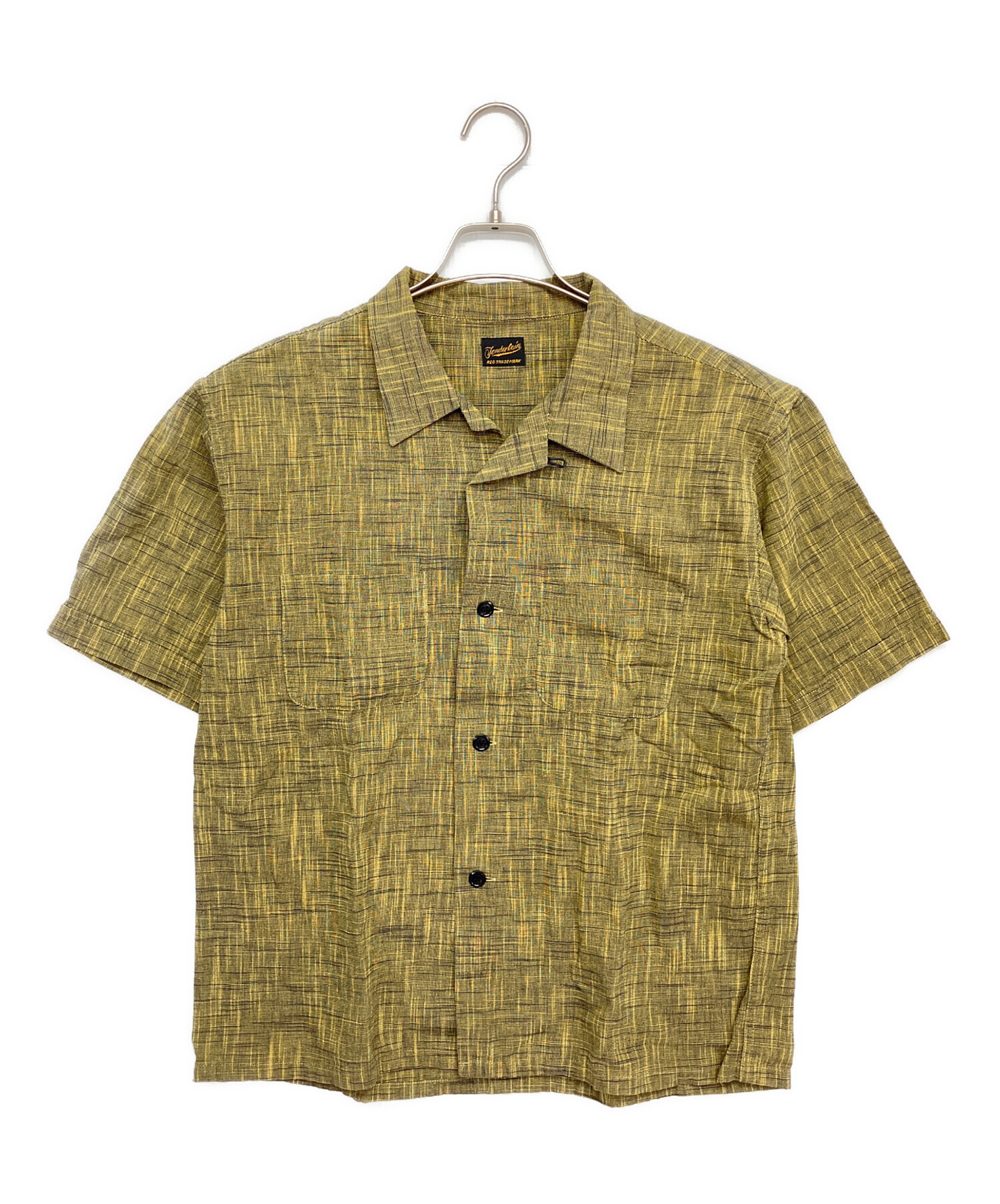 中古・古着通販】TENDERLOIN (テンダーロイン) 半袖シャツ カーキ
