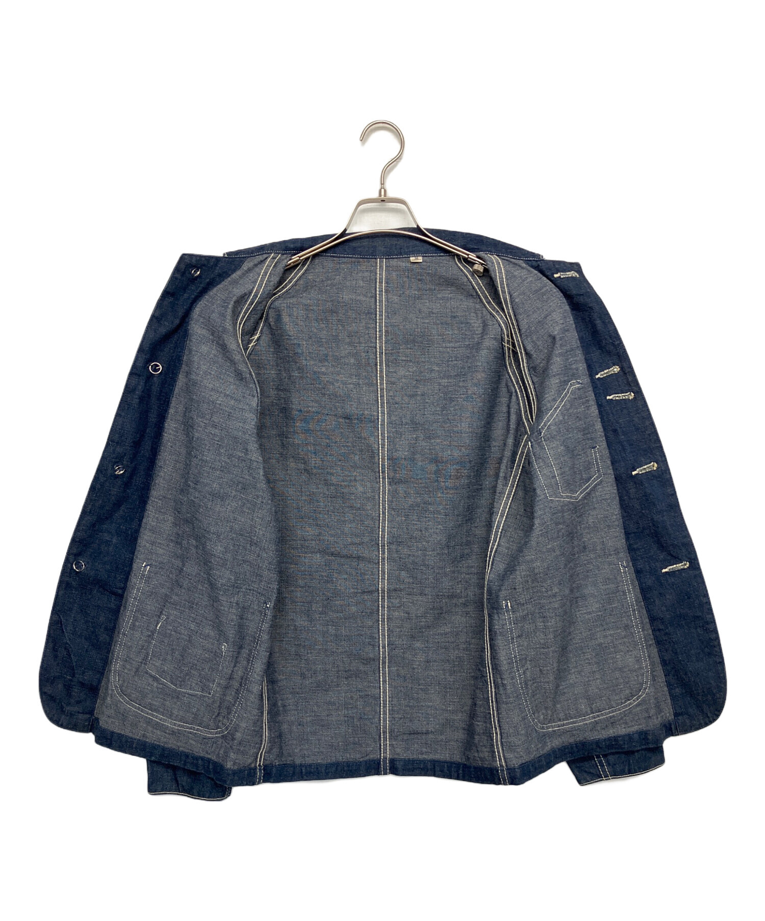 中古・古着通販】ATLAST & CO (アットラスト) カバーオール インディゴ