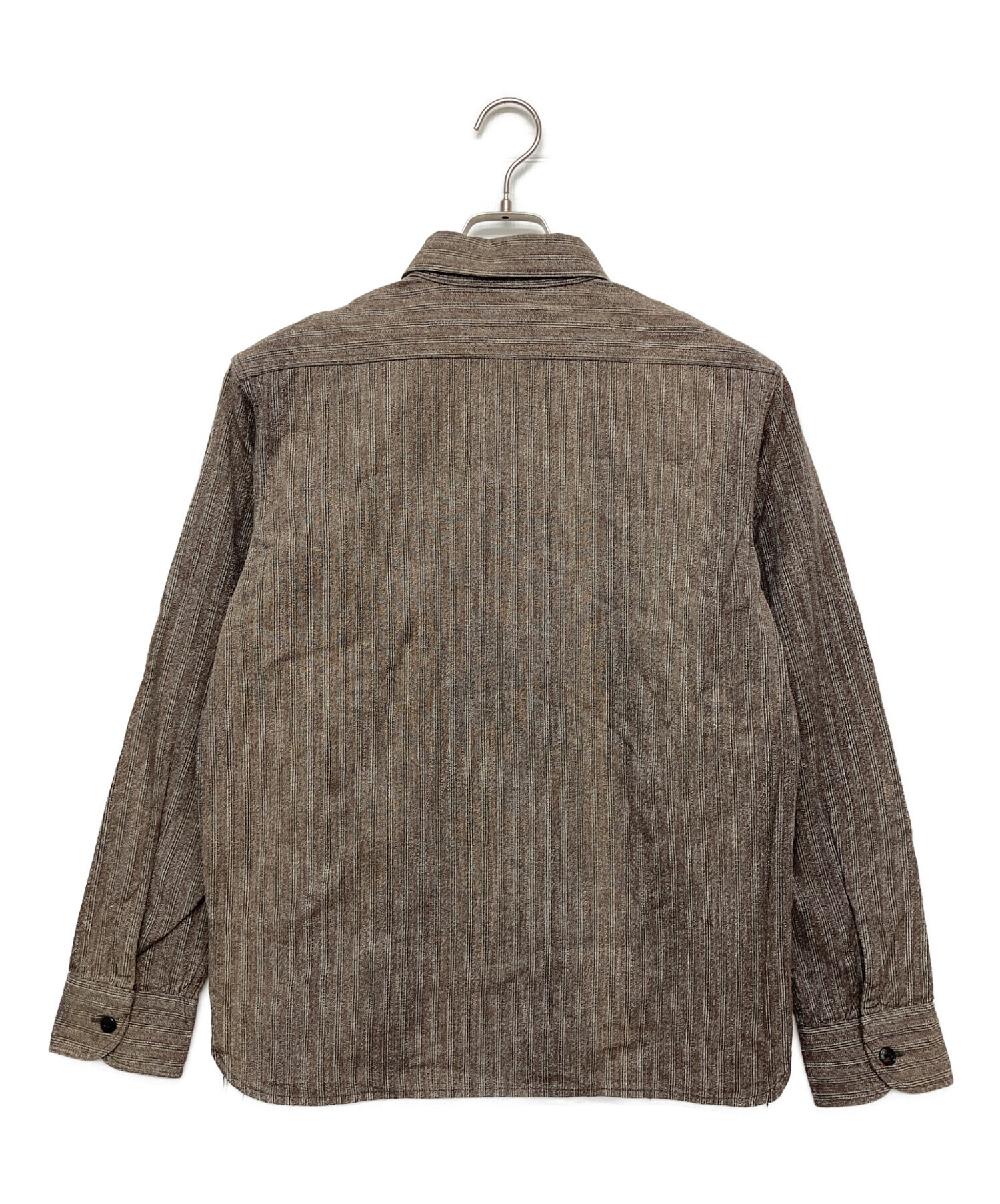 中古・古着通販】TENDERLOIN (テンダーロイン) 長袖シャツ ブラウン