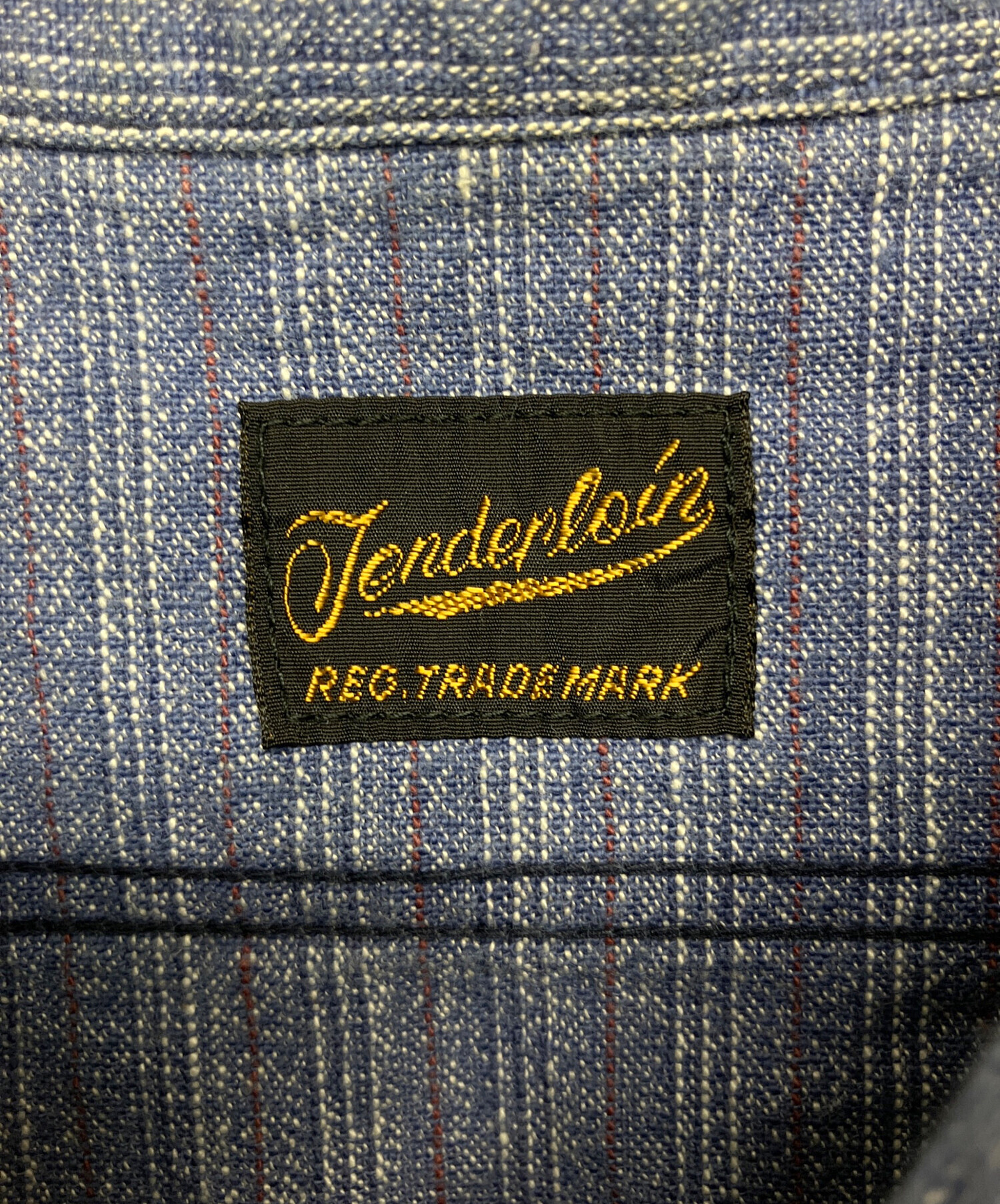 中古・古着通販】TENDERLOIN (テンダーロイン) 長袖シャツ ブルー
