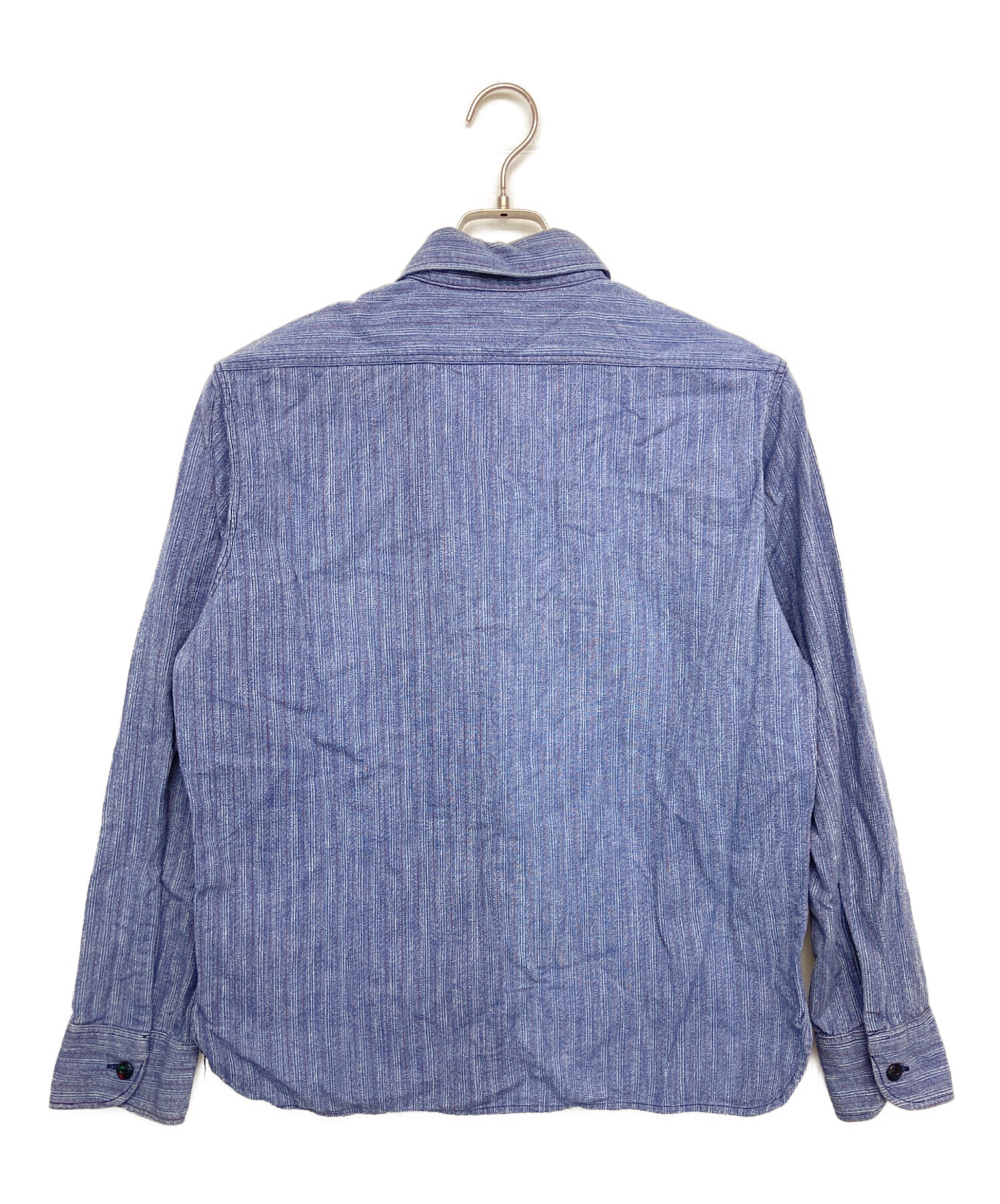 中古・古着通販】TENDERLOIN (テンダーロイン) 長袖シャツ ブルー
