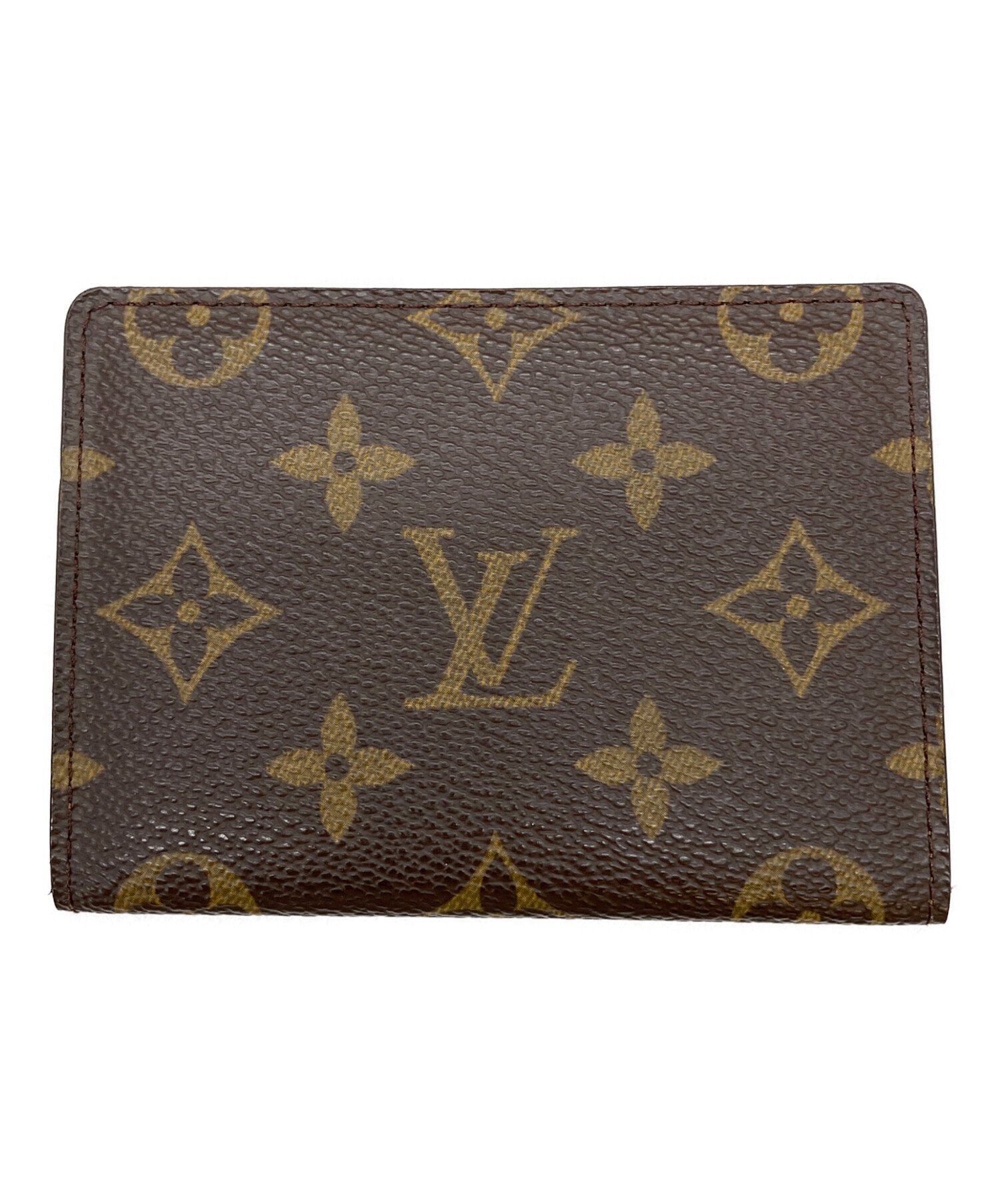 LOUIS パスケース ヴィトンブラウンレザー VUITTON(ルイヴィトン) パスケース/レザー/BRW/メンズ/エピ / 財布・ケース・小物入れ