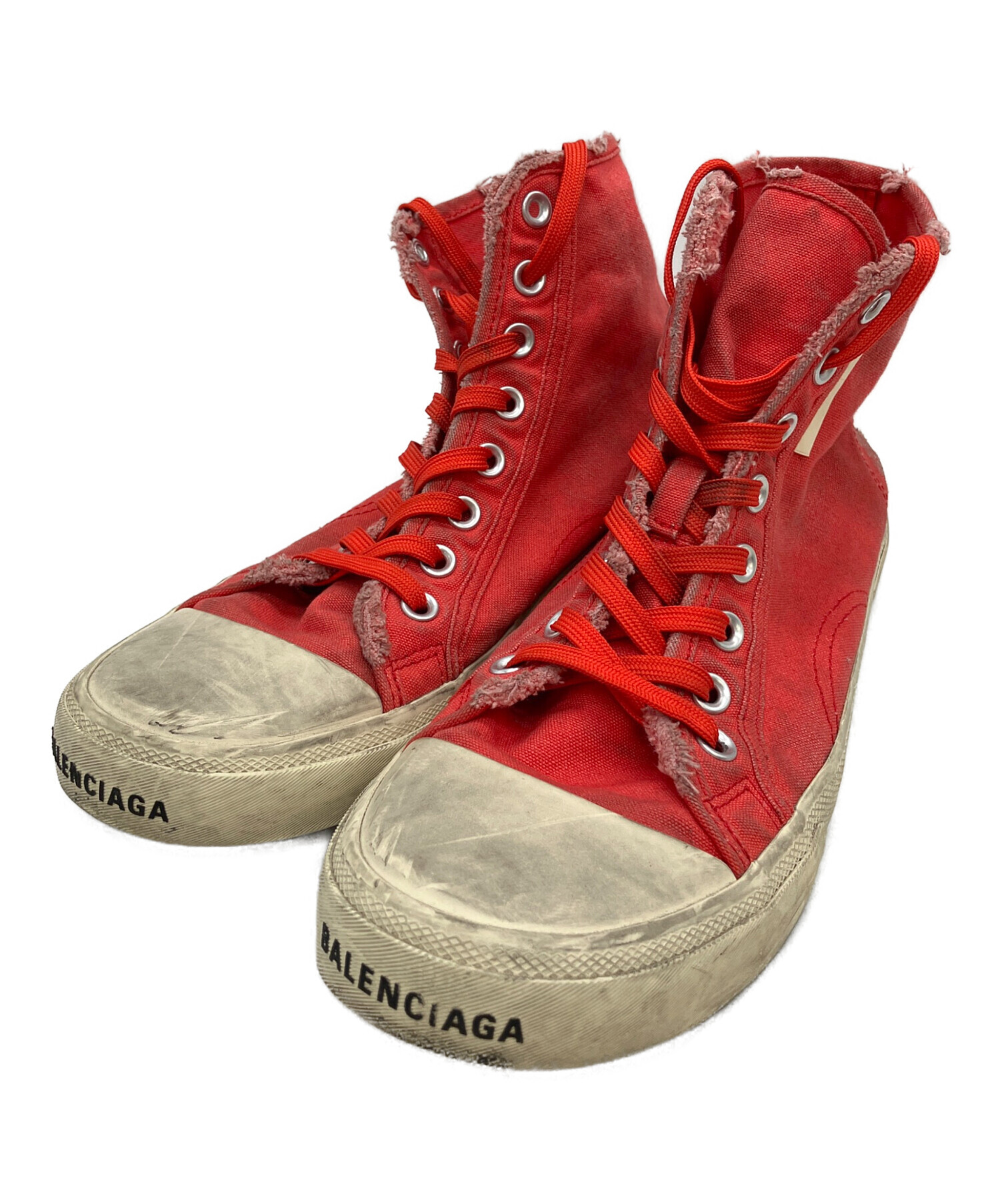 中古・古着通販】BALENCIAGA (バレンシアガ) ダメージ加工ハイカット