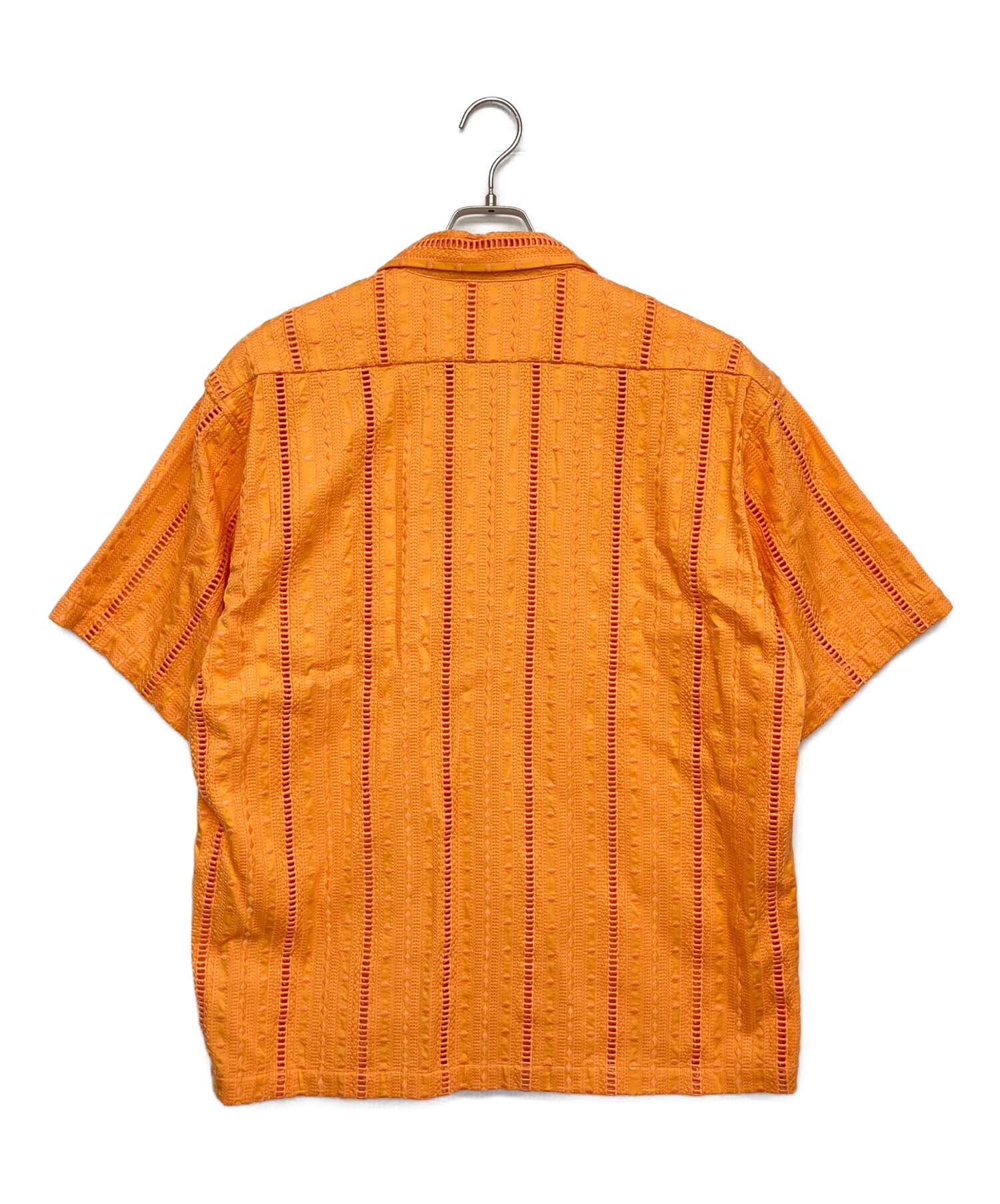 中古・古着通販】Schott (ショット) 半袖シャツ オレンジ サイズ:XL