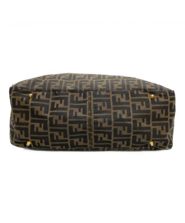 中古・古着通販】FENDI (フェンディ) ズッカ トートバッグ ブラック