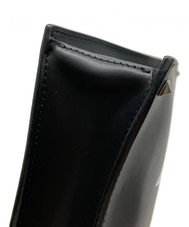 中古・古着通販】VALENTINO (ヴァレンティノ) クラッチバッグ ブラック