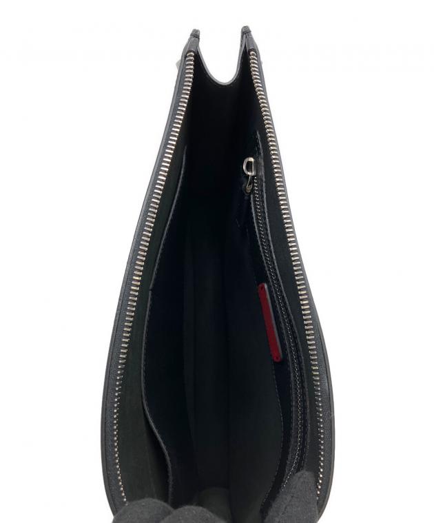 中古・古着通販】VALENTINO (ヴァレンティノ) クラッチバッグ ブラック