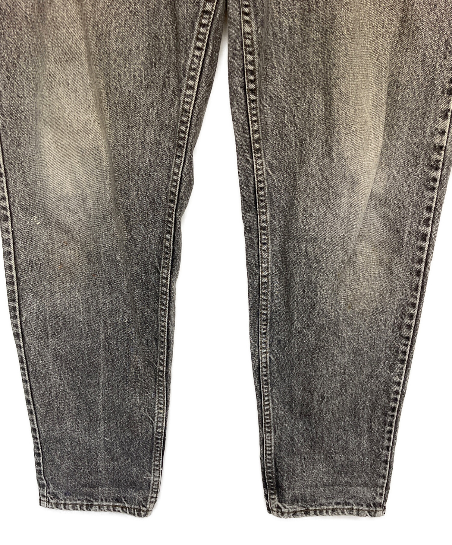 中古・古着通販】LEVI'S (リーバイス) 90s 先染 ブラックデニムパンツ