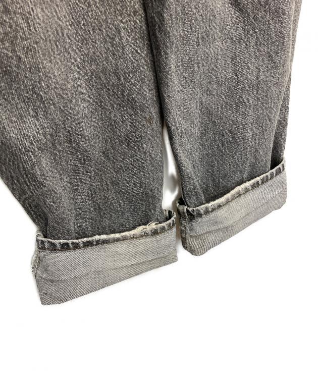 中古・古着通販】LEVI'S (リーバイス) 90s 先染 ブラックデニムパンツ