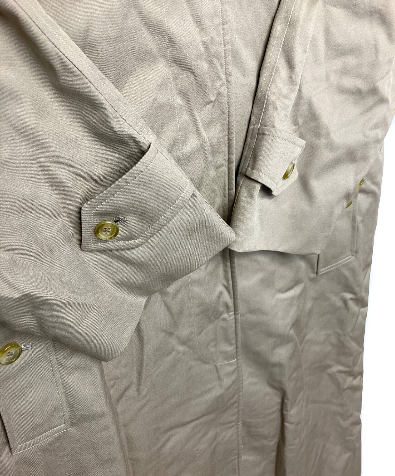 中古・古着通販】BURBERRY (バーバリー) ステンカラーコート ベージュ