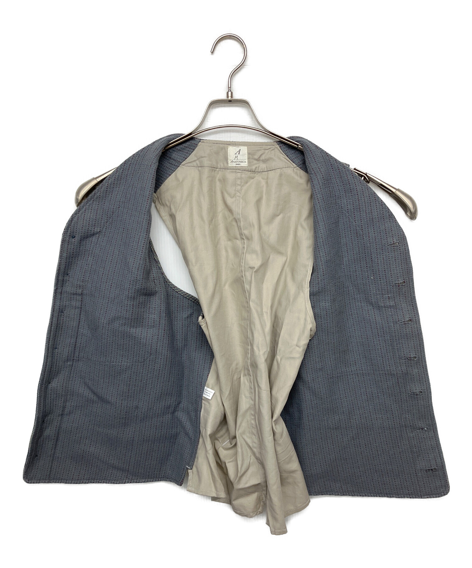 中古・古着通販】ANATOMICA (アナトミカ) ベスト グレー サイズ:M