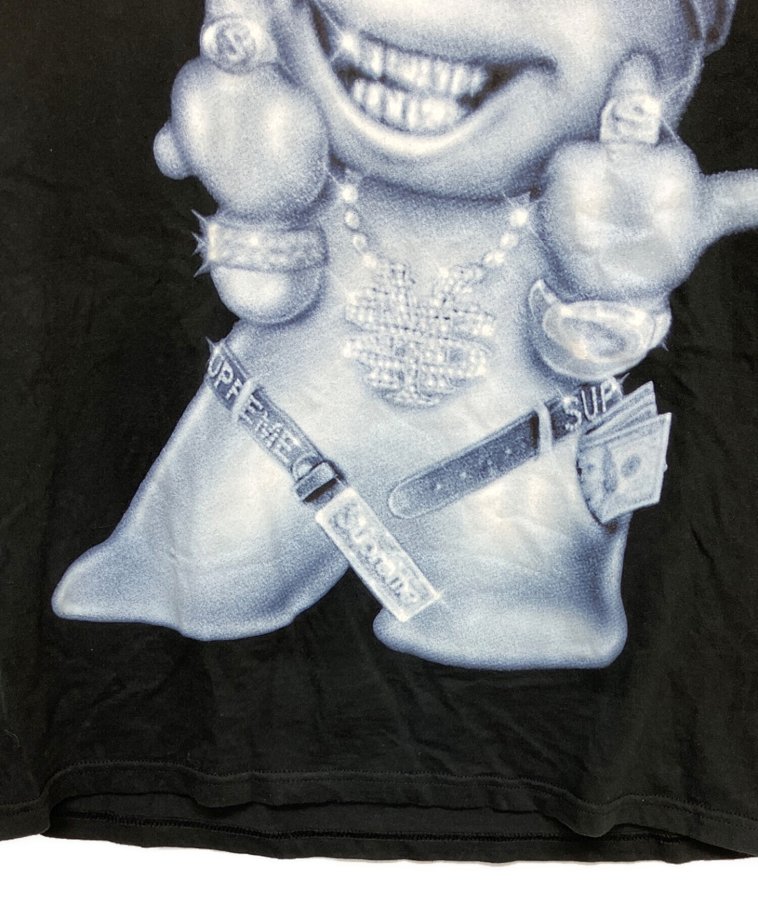 中古・古着通販】Supreme (シュプリーム) Snowman tee ブラック サイズ 