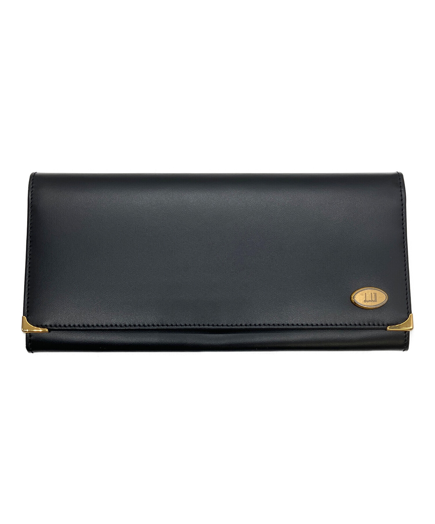 ダンヒル dunhill 長財布 未使用 中古・古着通販】dunhill (ダンヒル) 長財布 ブラック｜ブランド・古着