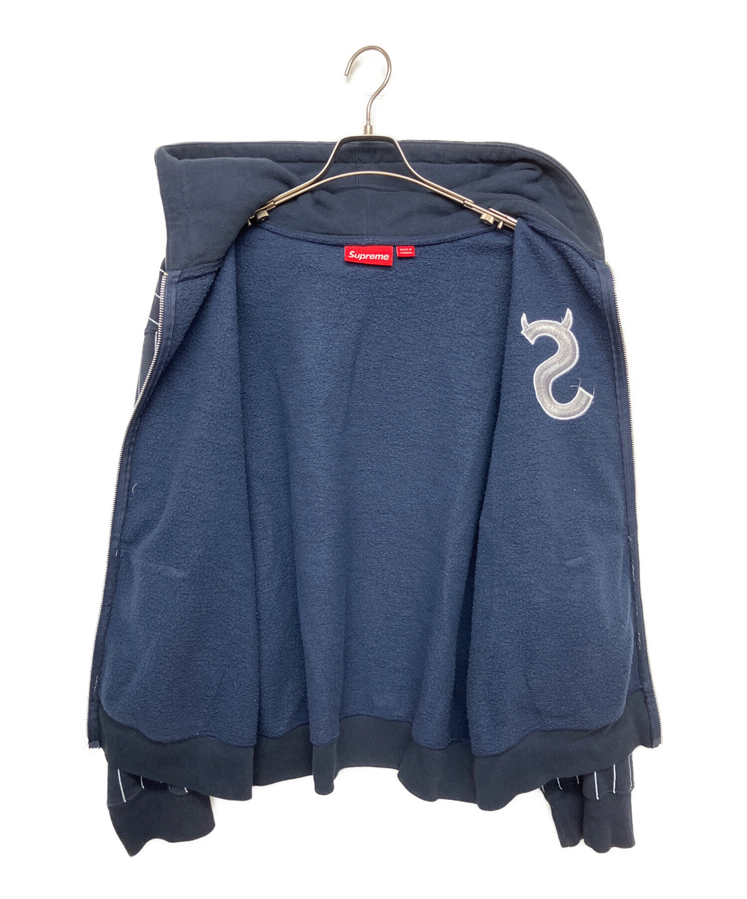 中古・古着通販】Supreme (シュプリーム) Devil S Logo Zip Up Hooded