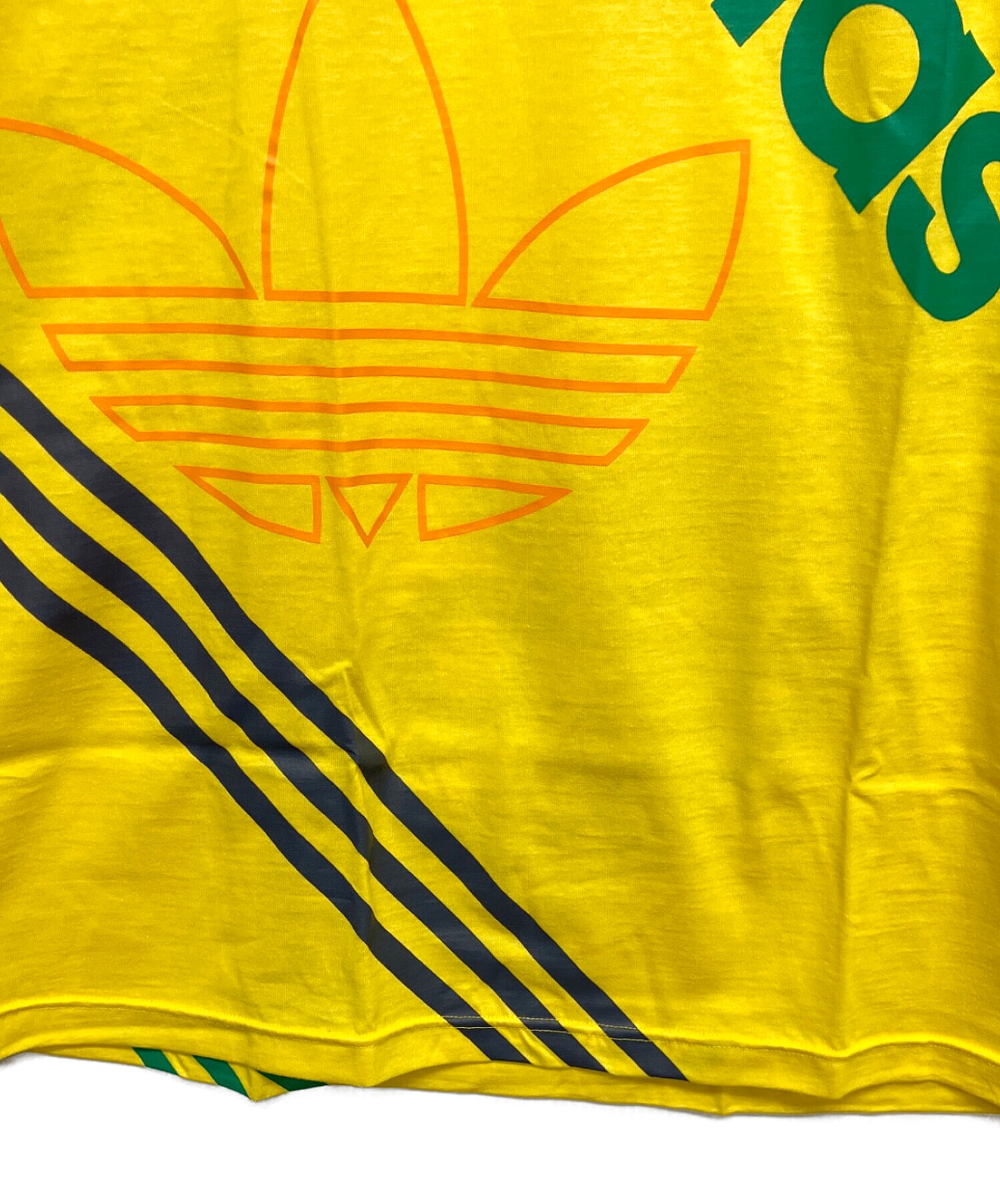 【激レア】 90s デサント製 アンブロ ピステ イエロー×グリーン 当時物 中古・古着通販】adidas (アディダス) 90s AA-6625 半袖カットソー