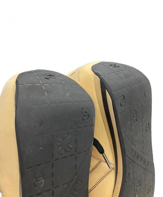 中古・古着通販】CHANEL (シャネル) ココマーク バイカラーレザー