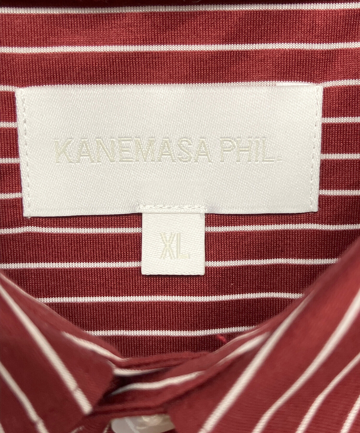 中古・古着通販】KANEMASA PHIL. (カネマサフィル) 46G MODEST STRIPE