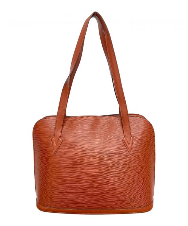 Louis Vuitton トートバッグ ブラウン 中古・古着通販】LOUIS VUITTON (ルイ ヴィトン) トートバッグ