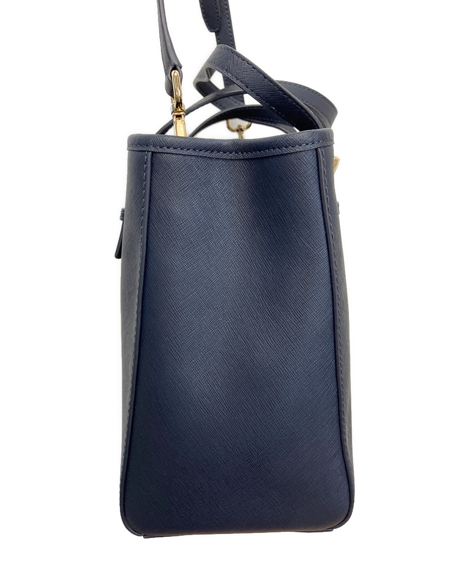 中古・古着通販】MICHAEL KORS (マイケルコース) 2WAYバッグ ネイビー