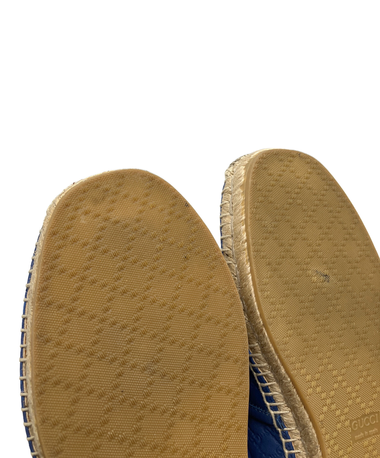 中古・古着通販】GUCCI (グッチ) エスパドリーユレザースリッポン 
