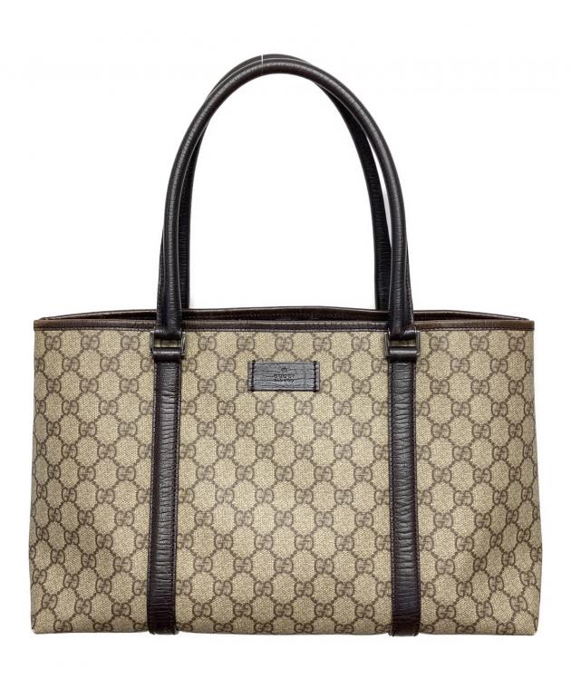 GUCCI ベージュ トートバッグ ※値下げ交渉応じます！ 中古・古着通販】GUCCI (グッチ) トートバッグ ベージュ｜ブランド