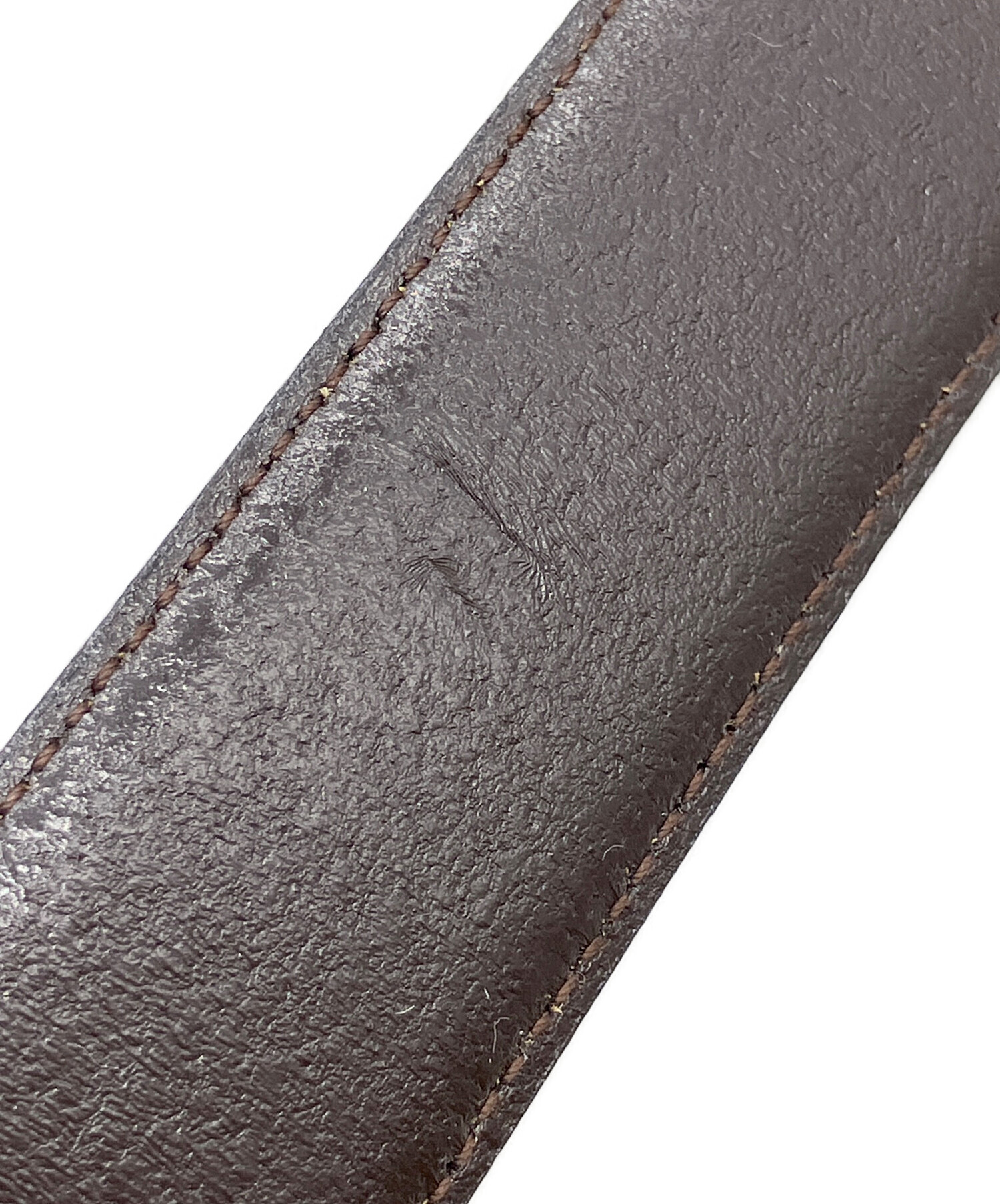 中古・古着通販】MONTBLANC (モンブラン) レザーベルト ブラック