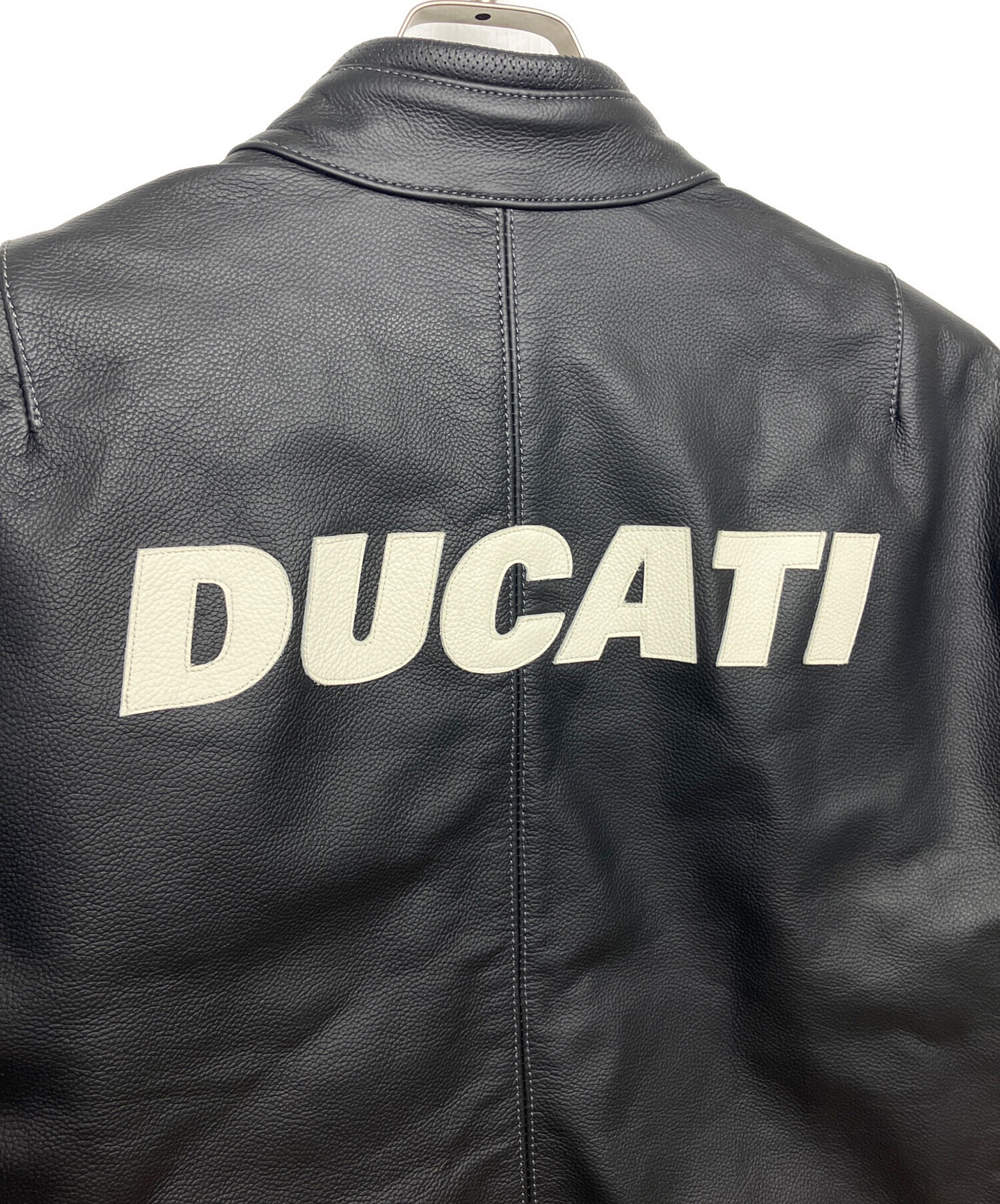 中古・古着通販】DUCATI (ドゥカティ) レザージャケット ブラック