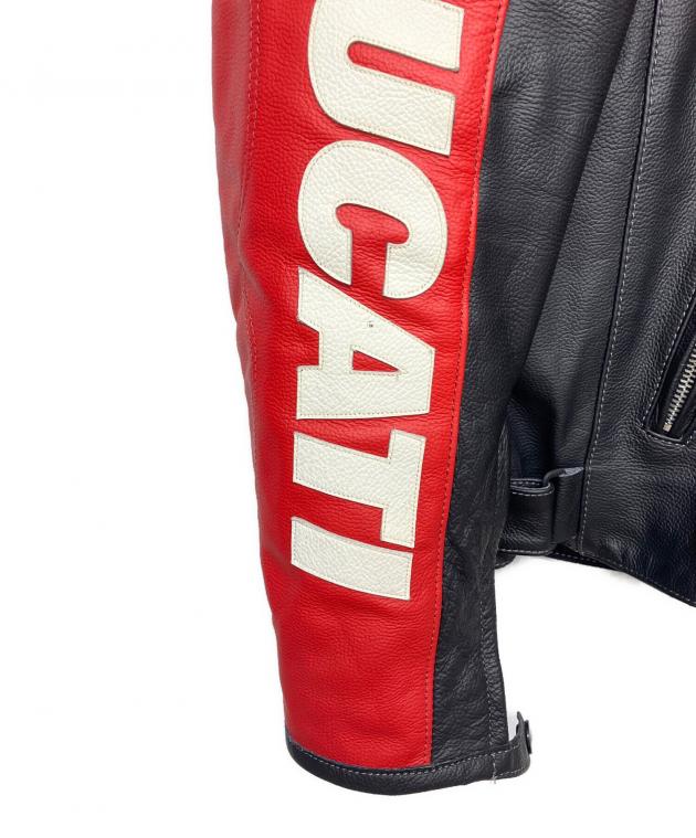 中古・古着通販】DUCATI (ドゥカティ) レザージャケット ブラック