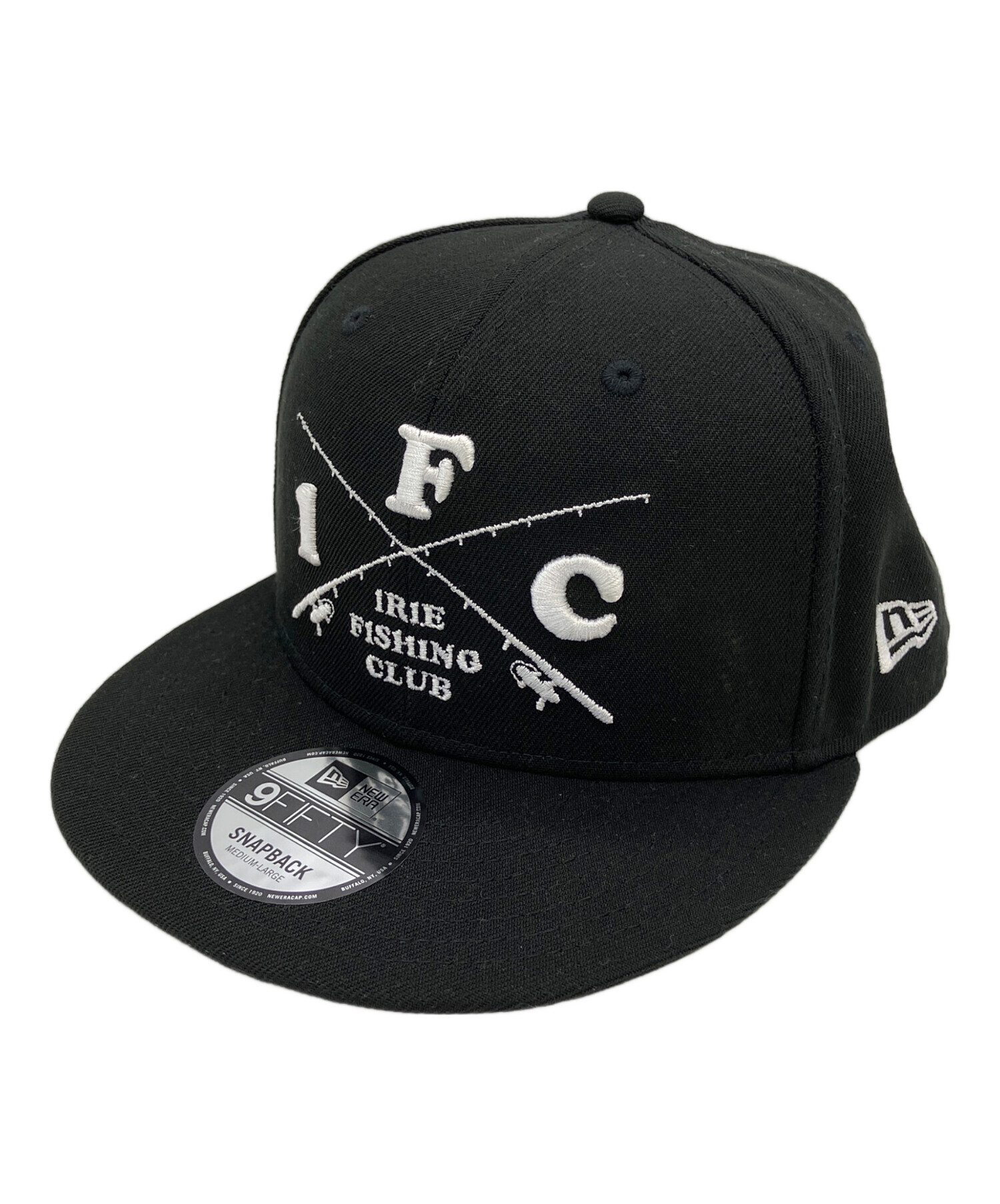 限定 アイリーフィッシング キャップ GOD 西日本釣り博 ブラック IFC 中古・古着通販】New Era (ニューエラ) IRIE FISHING CLUB (アイリー