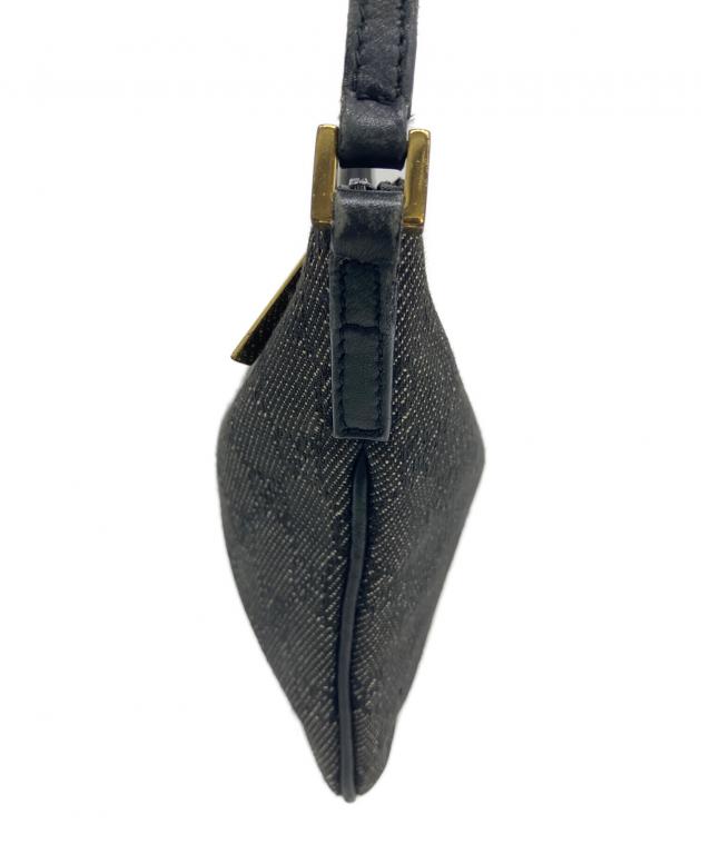 中古・古着通販】GUCCI (グッチ) アクセサリーポーチ ブラック