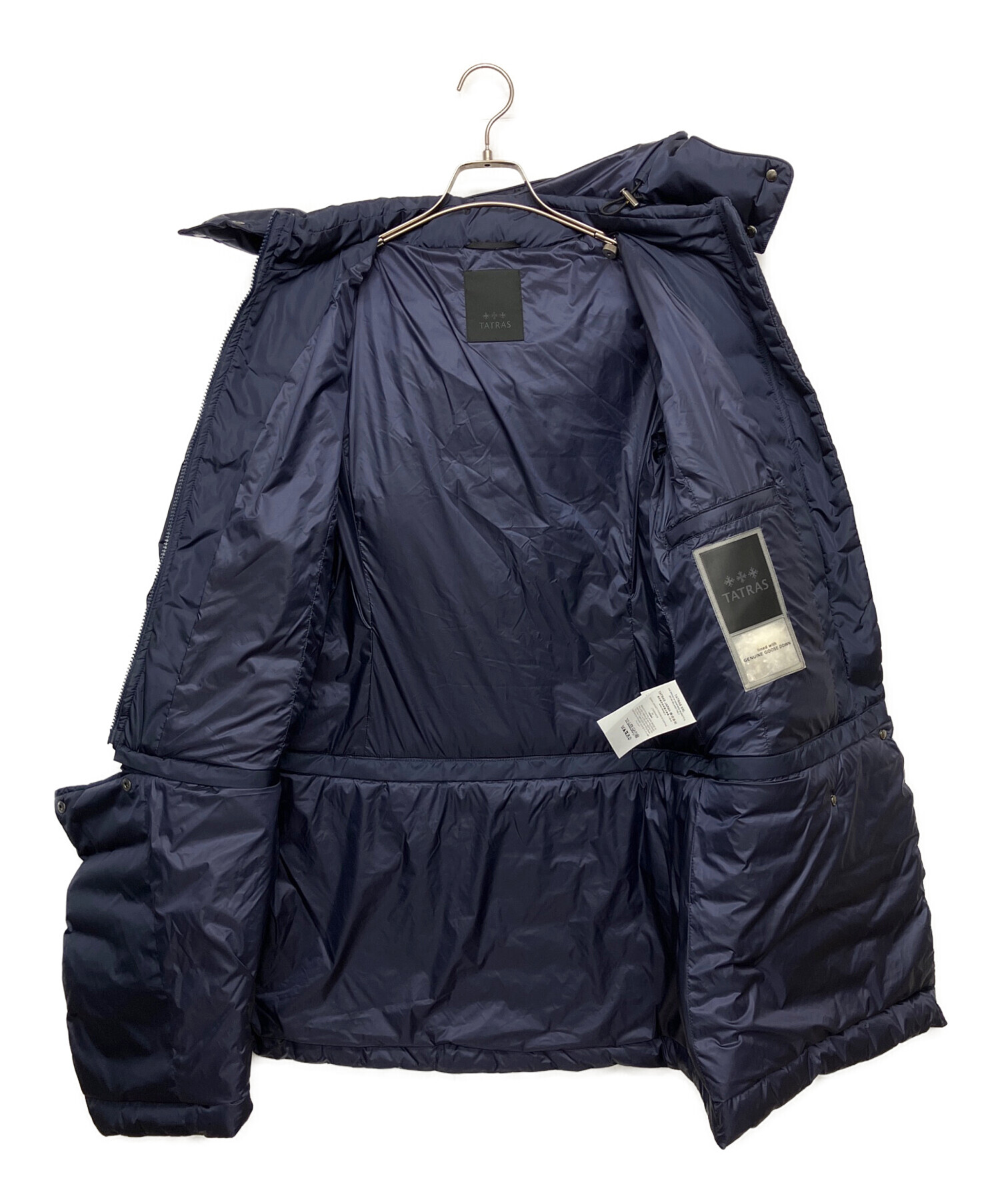 【美品】TATRAS ネイビー ダウンジャケット　サイズ３　本日限定セール 中古・古着通販】TATRAS (タトラス) LTK20A4219 OKA/オカ ダウン