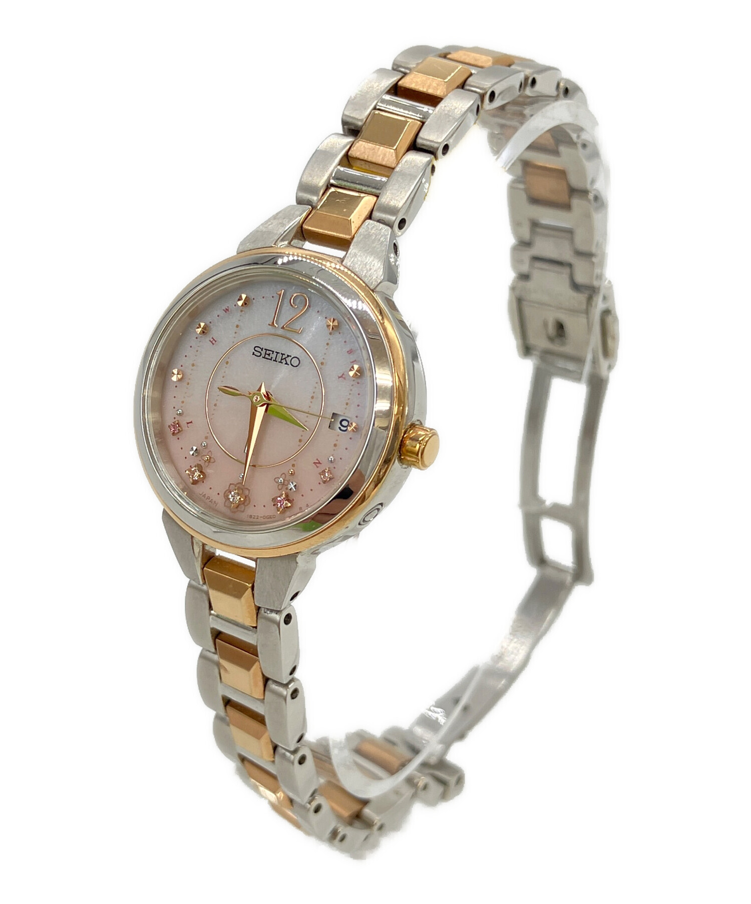 中古・古着通販】SEIKO (セイコー) ルキア リストウォッチ ピンク