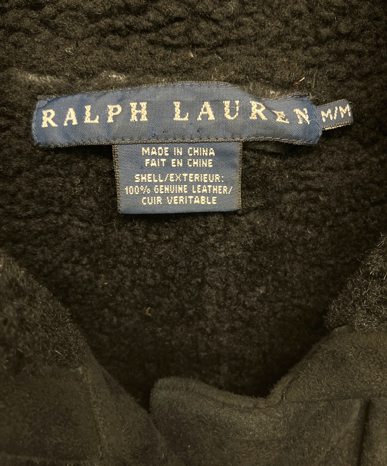 中古・古着通販】RALPH LAUREN (ラルフローレン) スウェード ダッフル