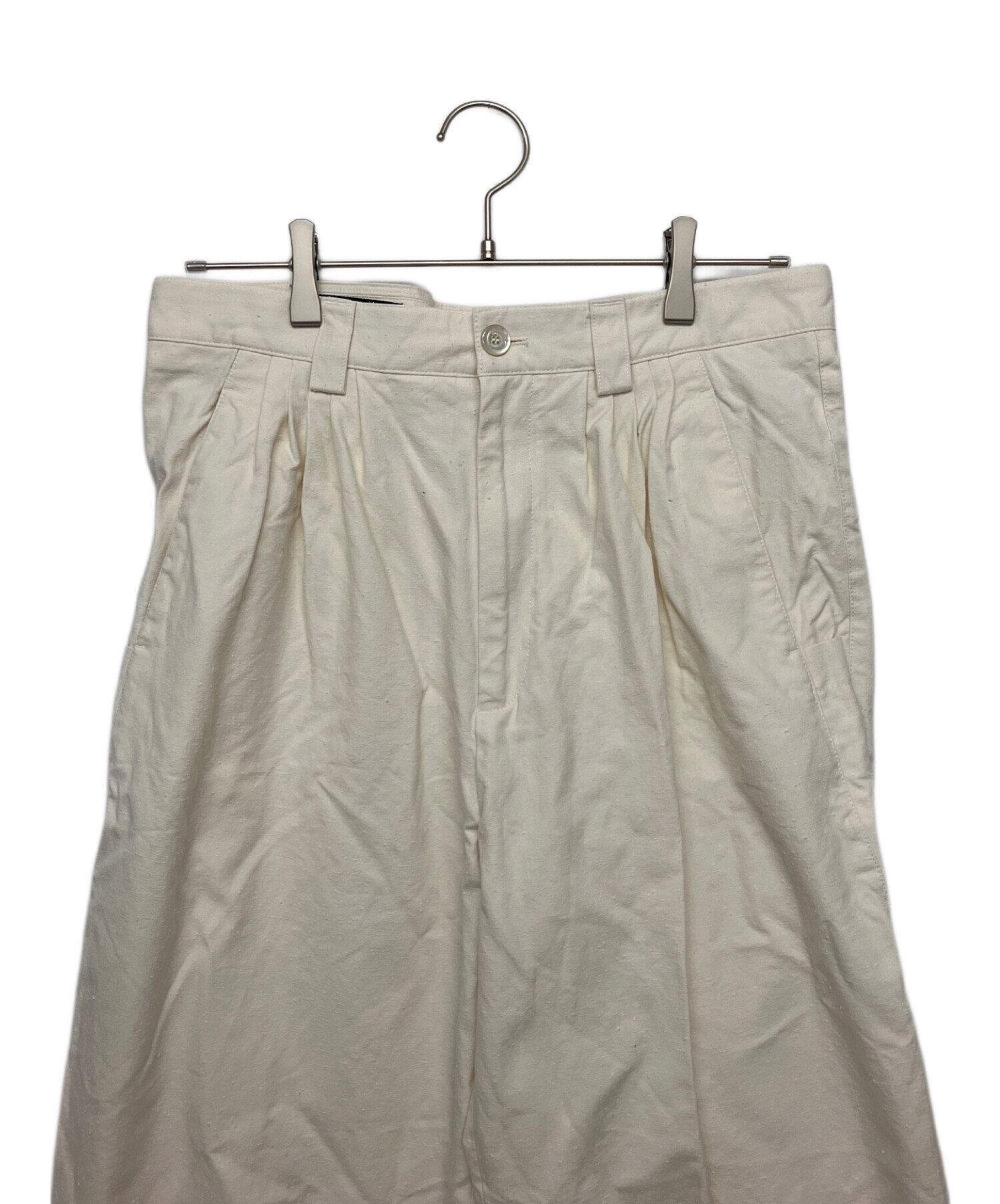 中古・古着通販】GUCCI (グッチ) 591066 ZAAZM パンツ ホワイト サイズ
